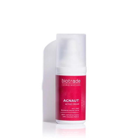 ( Date 1-2028 ) BIOTRADE ACNAUT ACTIVE CREAM 30ML / KEM TRỊ MỤN HOẠT TÍNH