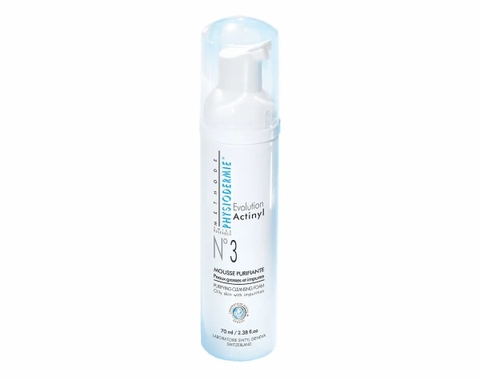 METHODE PHYSIODERMIE ACTINYL NO.3 / BỌT RỬA MẶT DÀNH CHO DA MỤN, DA DẦU, DA KÍCH ỨNG NHẠY CẢM
