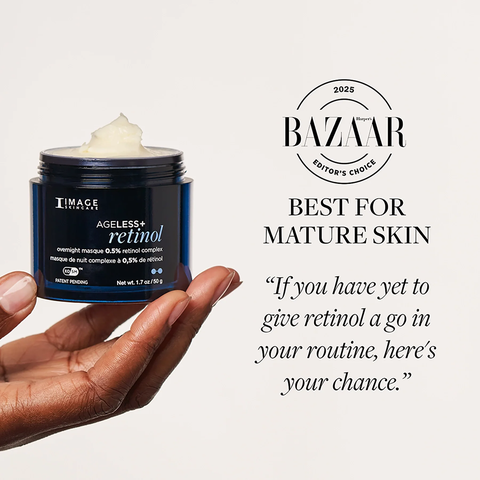 IMAGE Skincare AGELESS+ Retinol Overnight Masque 0.5% Retinol Complex – Mặt nạ ngủ retinol cấp ẩm và chống lão hóa