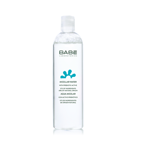 BABE ESSENTIALS MICELLAR WATER: Nước Tẩy Trang Prebiotic - Cân Bằng Hệ Vi Sinh, Làm Sạch Sâu Cho Mọi Loại Da
