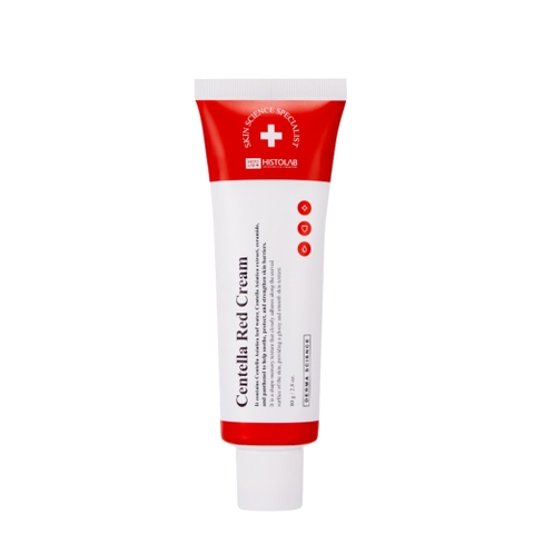 Histolab CENTELLA RED CREAM – Kem Dưỡng Ẩm Chuyên Sâu, Củng Cố Hàng Rào Bảo Vệ Da Và Giúp Da Mềm Mịn