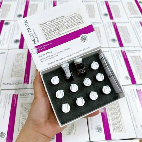 NEOSTRATA PROSYSTEM RETINOL PEEL – Tinh Chất Thay Da Sinh Học Giúp Tinh Chỉnh Bề Mặt, Giảm Mụn Và Nuôi Dưỡng Da Mịn Màng