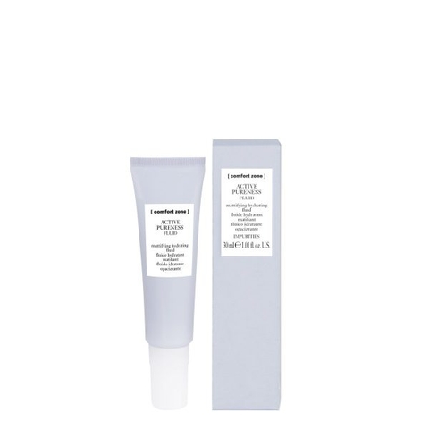 COMFORT ZONE ACTIVE PURENESS FLUID: Kem Dưỡng Ẩm Kiềm Dầu, Dưỡng Sáng Da Khỏe Mạnh