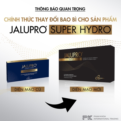 SUPER HYDRO JALUPRO/ TINH CHẤT NÂNG CƠ VÀ LÀM TRẺ HOÁ DA SUPER HYDRO JALUPRO (DẠNG TIÊM)