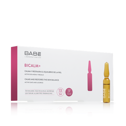 BABE BICALM+ AMPOULES / HUYẾT THANH LÀM DỊU VÀ PHỤC HỒI