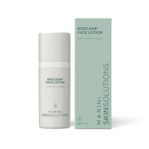 MARINI SKINSOLUTIONS Bioclear Face Lotion – Lotion ba acid hỗ trợ giảm mụn, thông thoáng lỗ chân lông và làm sáng da