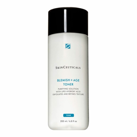 SKINCEUTICALS BLEMISH + AGE TONER / NƯỚC CÂN BẰNG GIÚP GIẢM MỤN, LOẠI BỎ TẾ BÀO CHẾT, THÔNG THOÁNG LỖ CHÂN LÔNG VÀ LÀM MỀM DA