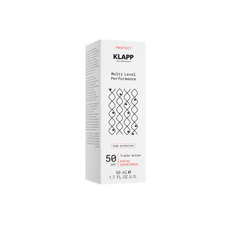 KLAPP Multi Level Performance Sun Protection Facial Sunscreen SPF 50 – Kem chống nắng da mặt mỏng nhẹ, kháng nước