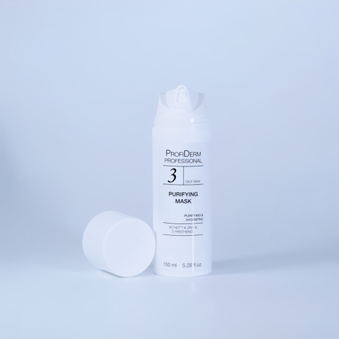Profiderm Professional Purifying Mask: Mặt Nạ Enzyme Kháng Viêm, Kiềm Dầu & Đặc Trị Mụn Chuyên Sâu