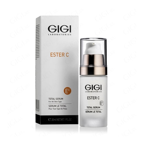 GIGI ESTER C TOTAL SERUM / TINH CHẤT CHỐNG OXY HOÁ VÀ DƯỠNG SÁNG DA 