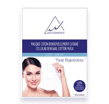 AQ COSMETICS CELLULAR RENEWAL COTTON MASK  / MẶT NẠ TÁI TẠO DA