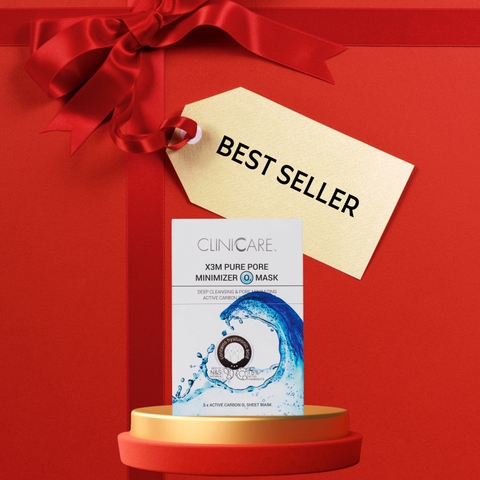 CLINICCARE X3M PURE PORE MINIMIZER O2 MASK / MẶT NẠ THU NHỎ LỖ CHÂN LÔNG
