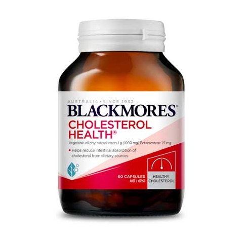 BLACKMORES CHOLESTEROL HEALTH / VIÊN UỐNG GIẢM CHOLESTEROL MỠ MÁU