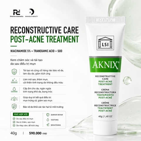 LSI AKNIX RECONSTRUCTIVE CARE / KEM DƯỠNG CHĂM SÓC TÁI TẠO DA 
