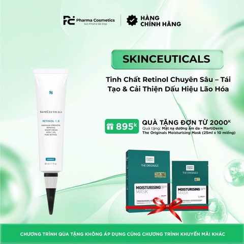 SKINCEUTICALS RETINOL 1.0: Tinh Chất Retinol Chuyên Sâu – Tái Tạo & Cải Thiện Dấu Hiệu Lão Hóa