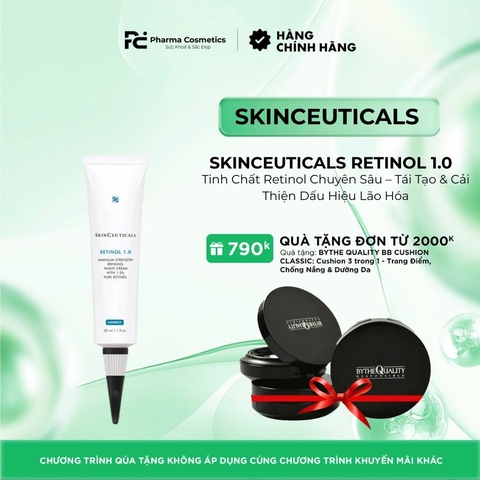 SKINCEUTICALS RETINOL 1.0: Tinh Chất Retinol Chuyên Sâu – Tái Tạo & Cải Thiện Dấu Hiệu Lão Hóa