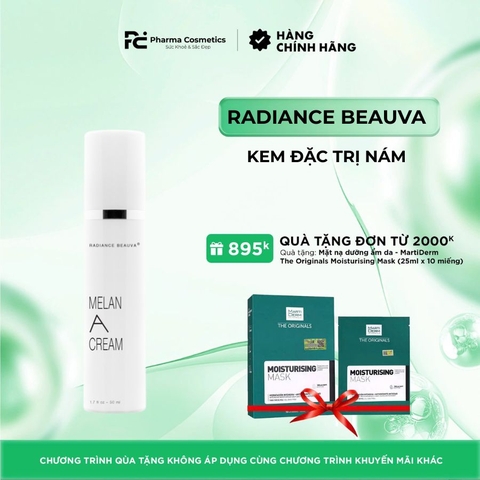 RADIANCE BEAUVA MELAN A CREAM / KEM ĐẶC TRỊ NÁM 