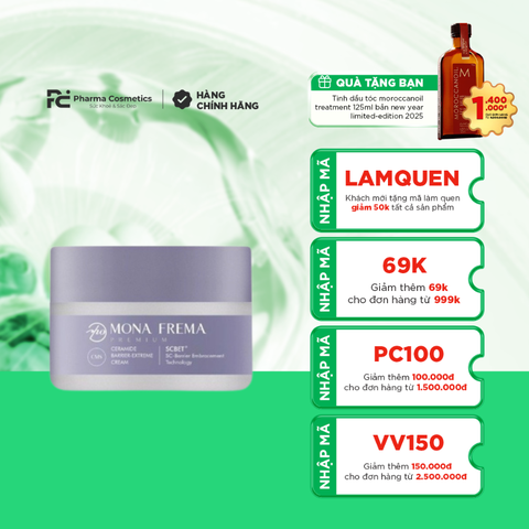 MONA FREMA CERAMIDE BARRIER-EXTREME CREAM 50G/ KEM DƯỠNG ẨM, CẤP NƯỚC
