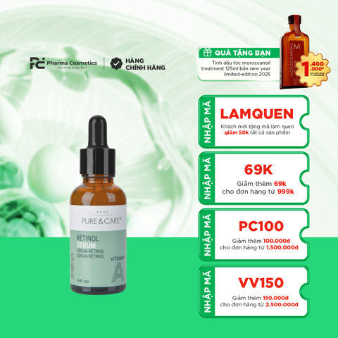 PURE & CARE RETINOL VITAMIN A / TINH CHẤT CHỐNG LÃO HÓA