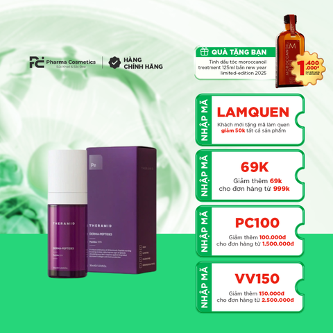 THERAMID DERMA-PEPTIDES / TINH CHẤT CHỐNG LÃO HÓA VÀ TRẺ HÓA LÀN DA