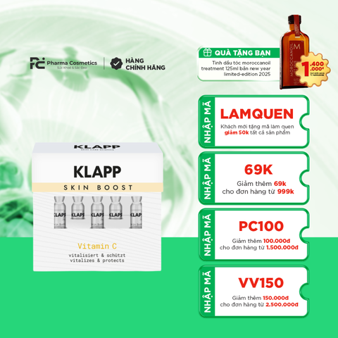 KLAPP SKIN BOOST –VITAMIN C / TINH CHẤT VITAMIN C