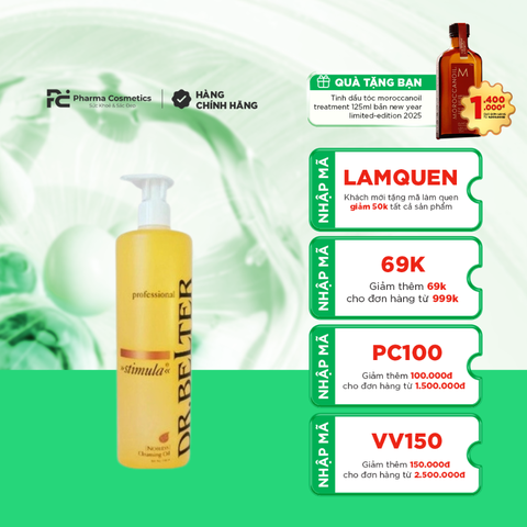 DR.BELTER STIMULA NOBLESS CLEANSING OIL / DẦU RỬA MẶT TẨY TRANG QUÝ PHÁI LÀM SẠCH DÀNH CHO MỌI LOẠI DA