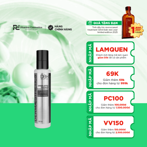 DBH GREEN APPLE PREMIUM CLEANSING OIL / DẦU TẨY TRANG CAO CẤP