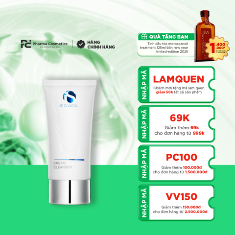 IS CLINICAL CREAM CLEANSER / SỮA RỬA MẶT DẠNG KEM DƯỠNG ẨM NHẸ NHÀNG CHO LÀN DA