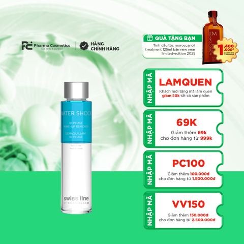 SWISS LINE WS BI-PHASE MAKE UP REMOVER / TẨY TRANG MẮT & MÔI VÀ NUÔI DƯỠNG LÀM DÀI MI