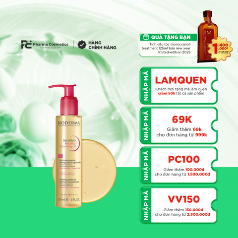 SENSIBIO MICELLAR CLEANSING OIL / DẦU TẨY TRANG