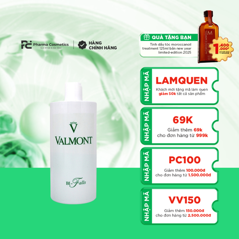 VALMONT BI-FALLS: Tẩy Trang Mắt Dịu Nhẹ - Với Kết Cấu 2 Tầng Dành Cho Mắt 