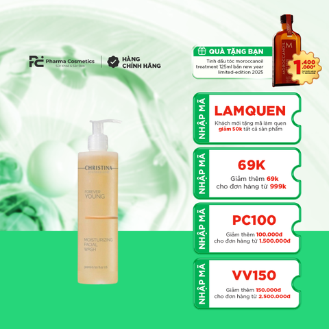 FOREVER YOUNG MOISTURIZING FACIAL WASH / SỮA RỬA MẶT DƯỠNG ẨM CHỐNG LÃO HOÁ 