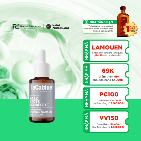 LACABINE Dark Spots Corrector Serum / TINH CHẤT LÀM MỜ VẾT THÂM, ĐỀU MÀU VÀ SÁNG DA