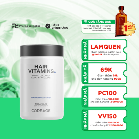 CODEAGE HAIR VITAMINS / VIÊN UỐNG MỌC TÓC