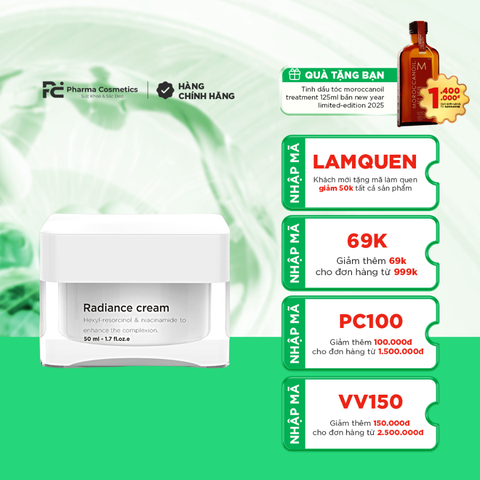 FUSION RADIANCE CREAM / KEM TRỊ NÁM, TRẮNG SÁNG DA