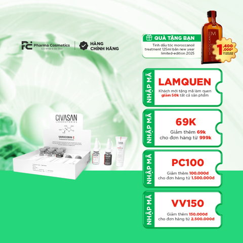 CIVASAN VAROCOBIN C PROFESSIONAL TREATMENT/ BỘ DƯỠNG TRẮNG DA CIVASAN VAROCOBIN C PROFESSIONAL TREATMENT