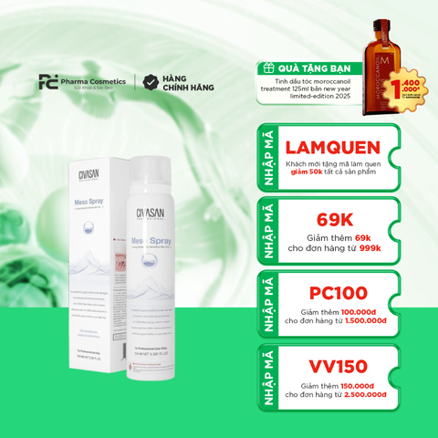 CIVASAN MESO SPRAY 60ML/ XỊT KHOÁNG CIVASAN MESO SPRAY 60ML