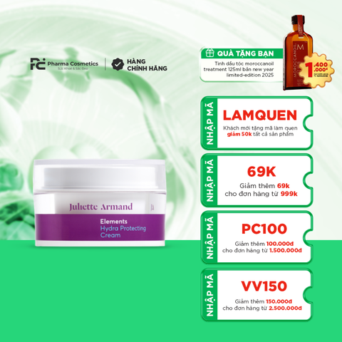 JULIETTE ARMAND HYDRA PROTECTING CREAM: Kem Dưỡng Ẩm & Bảo Vệ Toàn Diện Cho Làn Da