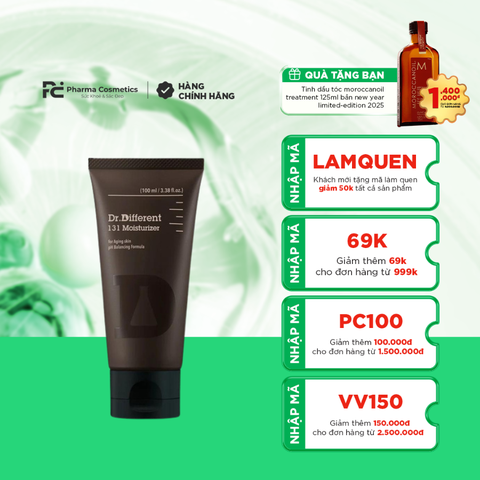 DR.DIFFERENT 131 MOISTURIZER / KEM DƯỠNG ẨM VÀ TRẺ HOÁ DA