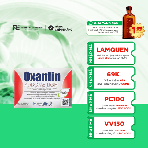 PHARMALIFE OXANTIN / VIÊN UỐNG HỖ TRỢ GIẢM MỠ & TĂNG CƯỜNG CHUYỂN HÓA