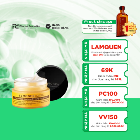 ZYMOGEN FERMENTED SOYBEAN FIRMING EYE CREAM / KEM DƯỠNG MẮT