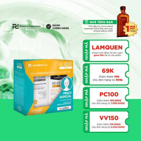 SET HELIOCARE 360 PIGMENT SOLUTION SPS 50+ HELIOCARE 360 D PLUS CAPSULAS
