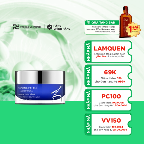 ZO SKIN HEALTH INTENSE EYE CREME / KEM DƯỠNG CHỐNG NHĂN BỌNG MẮT