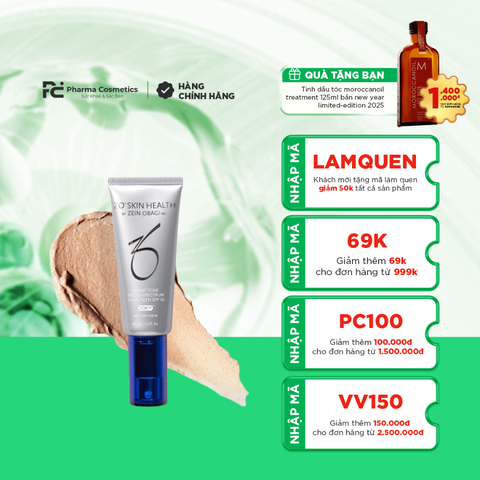 ZO SKIN HEALTH SMART TONE BROAD-SPECTRUM SUNSCREEN SPF 50 / KEM CHỐNG NẮNG PHỔ RỘNG SPF50