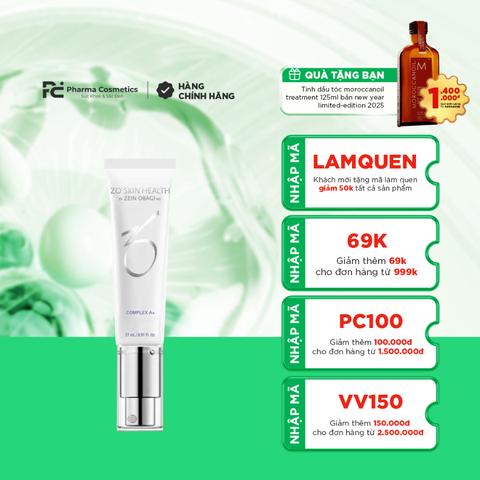 ZO SKIN HEALTH COMPLEX A+ / SERUM CHỐNG LOÃ HOÁ CHUYÊN SÂU 