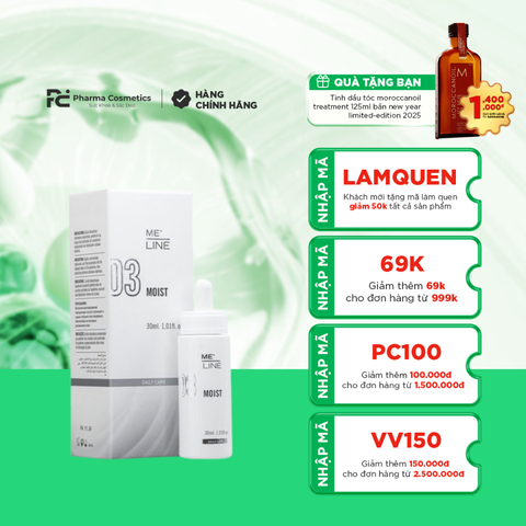 MELINE 03 MOIST / HOẠT CHẤT LÀM ẨM, MỀM DA