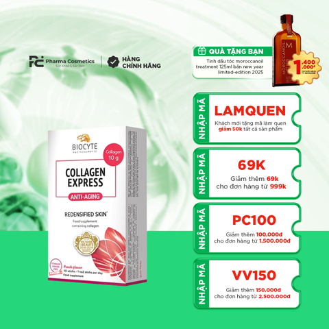 BIOCYTE COLLAGEN EXPRESS ANTI_AGING/ BỘT COLLAGEN GIÚP LÀM ĐẸP DA