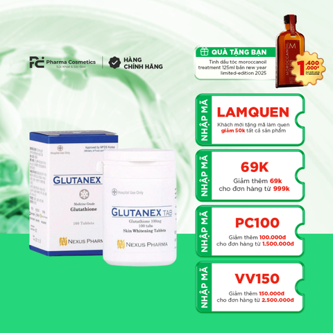 GLUTANEX TAB/ VIÊN UỐNG HỖ TRỢ TRẮNG GLUTANEX TAB