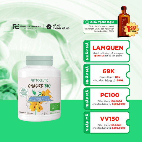 PHYTOCEUTIC ONAGRE BIO / VIÊN UỐNG TINH DẦU HOA ANH THẢO