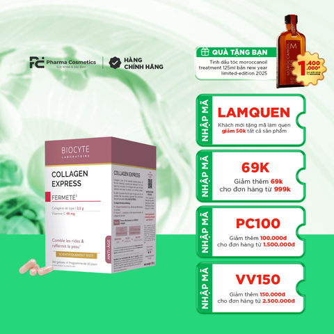 BIOCYTE COLLAGEN EXPRESS / VIÊN UỐNG BỔ SUNG COLLAGEN